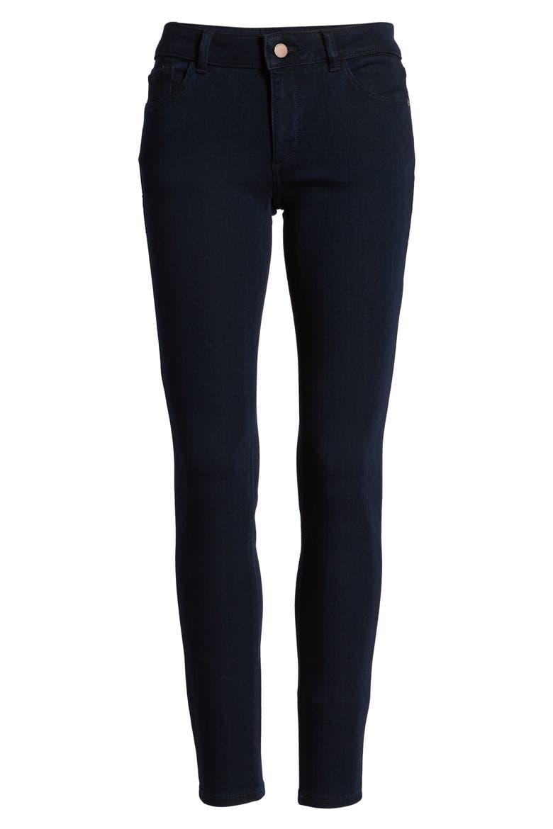 Emma Ankle Skinny Jeans, Alternate, color, STOWE