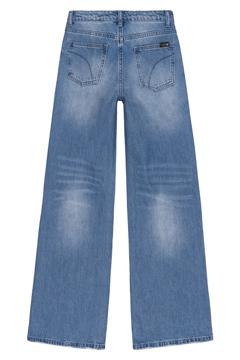 Kids' Kate Baggy Fit Jeans, Alternate, color, MEDIUM WASH 160