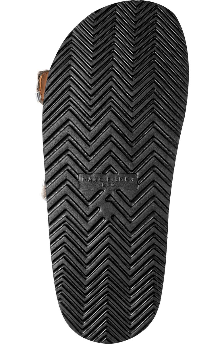 Marc Fisher LTD Auggie Two Strap Sandal, Alternate, color, Silver