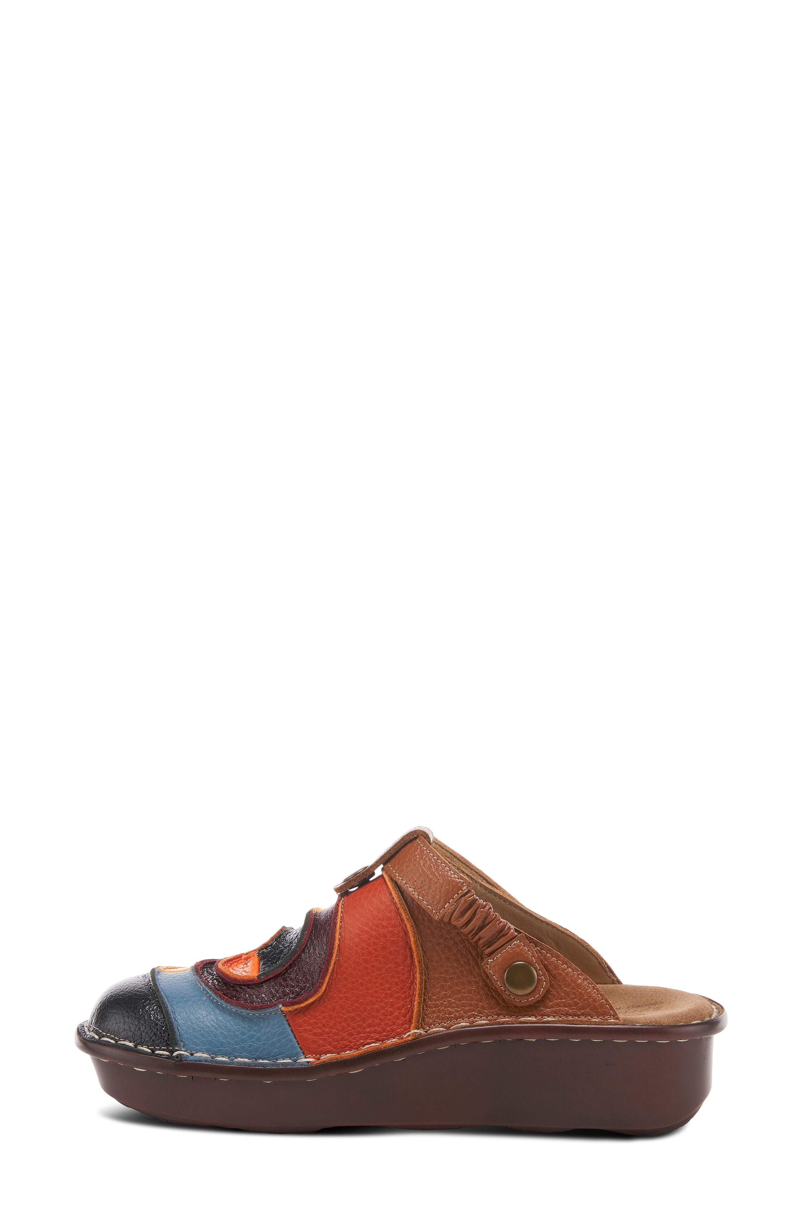 Spring Step Lollipop Clog, Alternate, color, Navy Multi