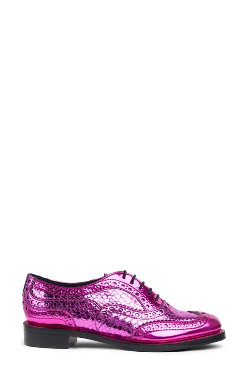 The Office Of Angela Scott Mr. Doubt Wingtip Oxford In Purple
