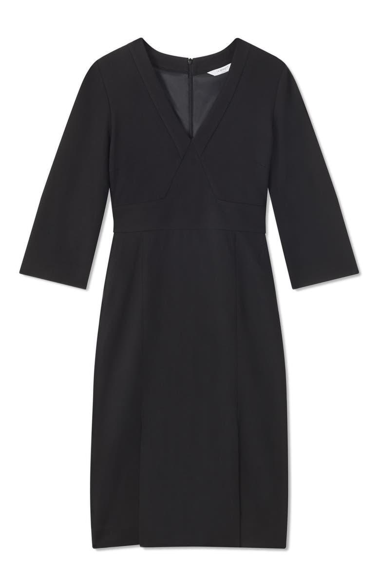 Sky Sheath Dress, Alternate, color, BLACK