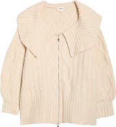 SUGARLIPS Mitchell Crop Zip Cardigan