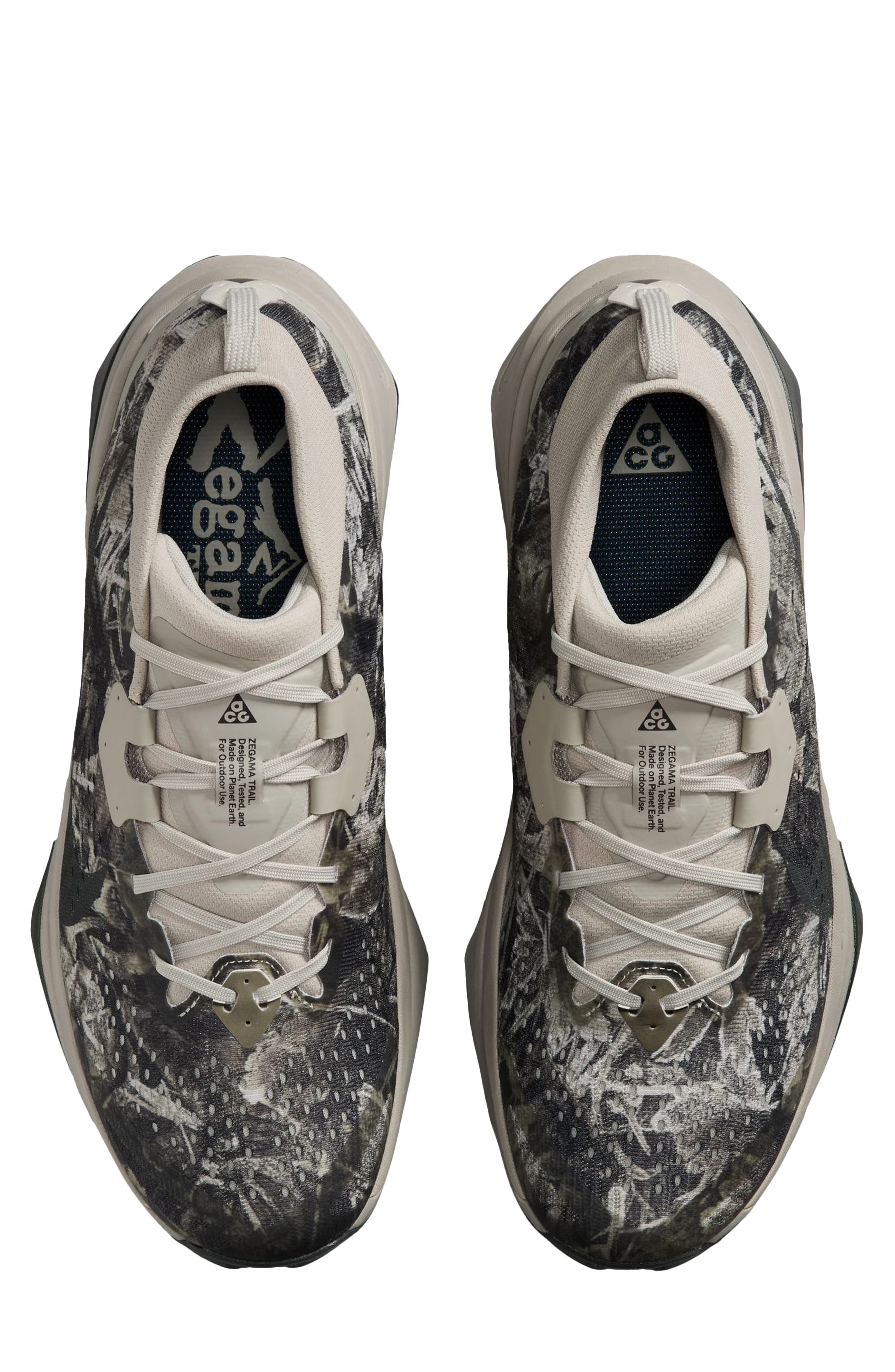ACG Zegama Trail Running Shoe, Alternate, color, 300 SPRCFG/BLKSPC