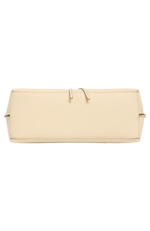 Rebecca Minkoff Megan Leather Tote In Eggshell