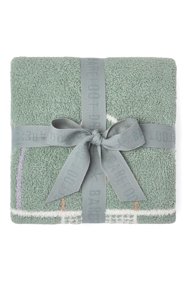 CozyChic® Goal Stroller Blanket, Main, color, SAGE GREEN MULTI