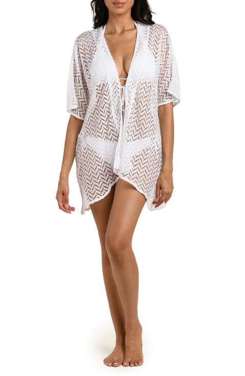 Sandbar Social Crochet Cover-Up Kimono