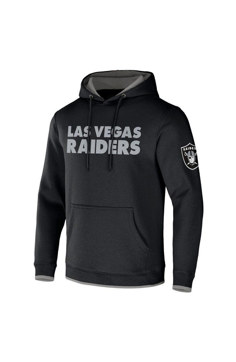 NFL X DARIUS RUCKER Men's NFL x Darius Rucker Collection by Fanatics Black Las Vegas Raiders Pullover Hoodie, Alternate, color, Black