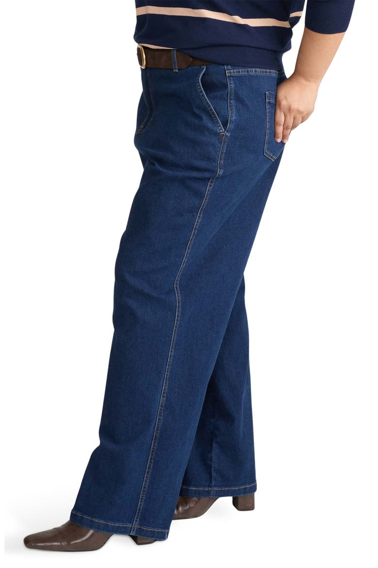 Ramona High Waist Wide Leg Jeans, Main, color, WILD INDIGO