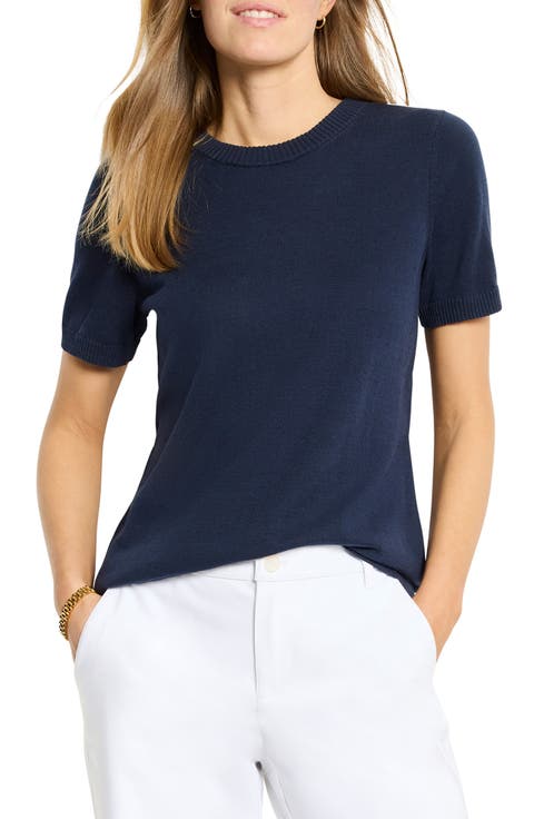 Easy Short Sleeve Sweater