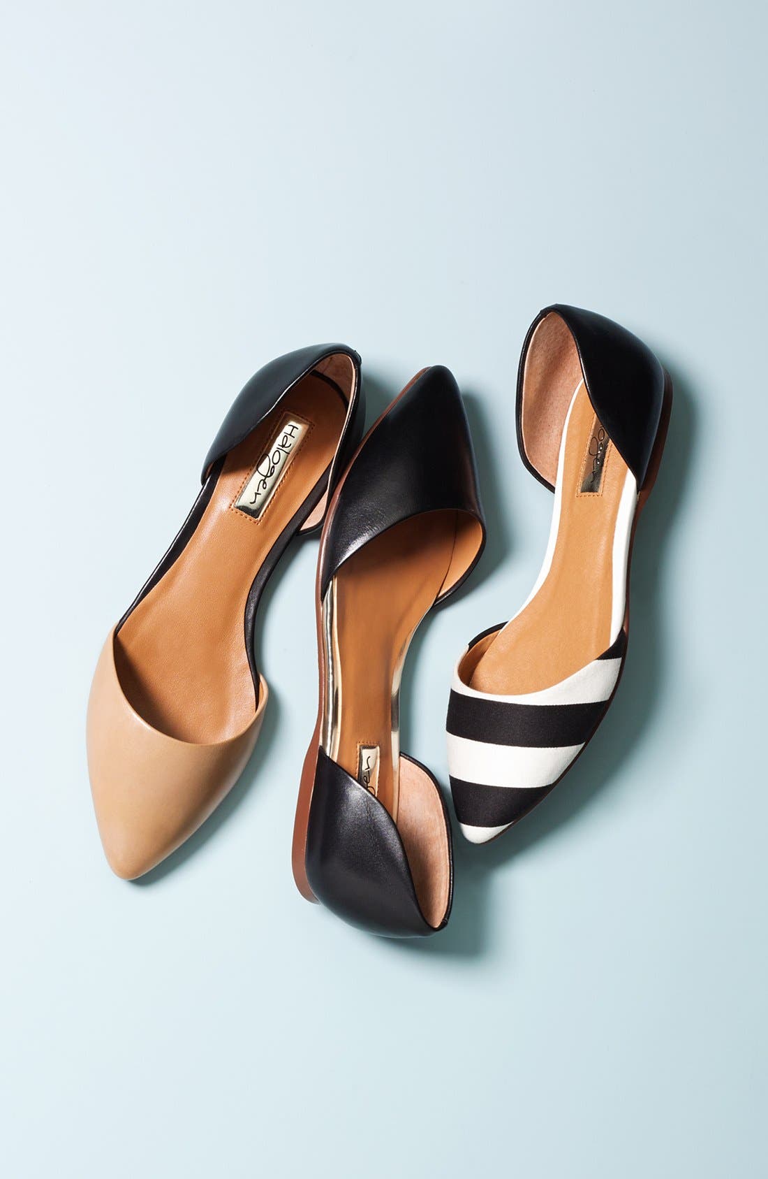 Halogen<sup>®</sup> 'Kayla' Pointy Toe Flat, Main, color, 