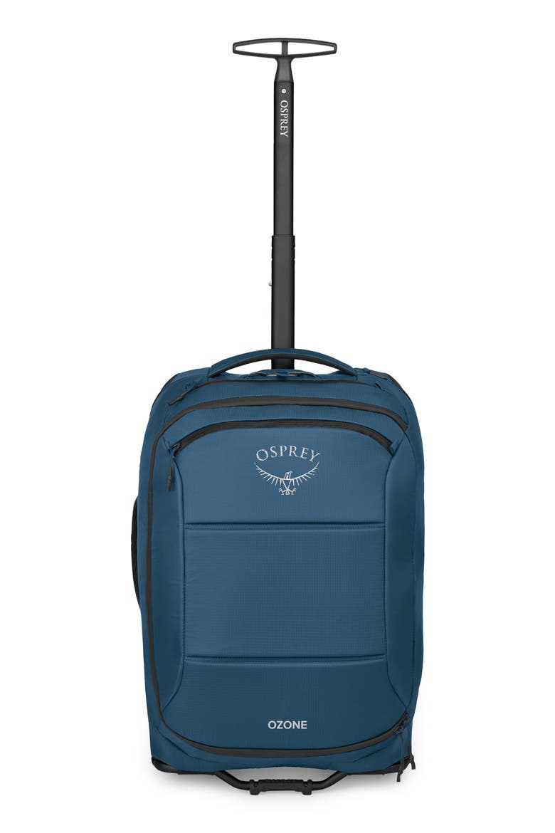 Ozone Two-Wheel 40-Liter Carry-On Suitcase, Main, color, COASTAL BLUE