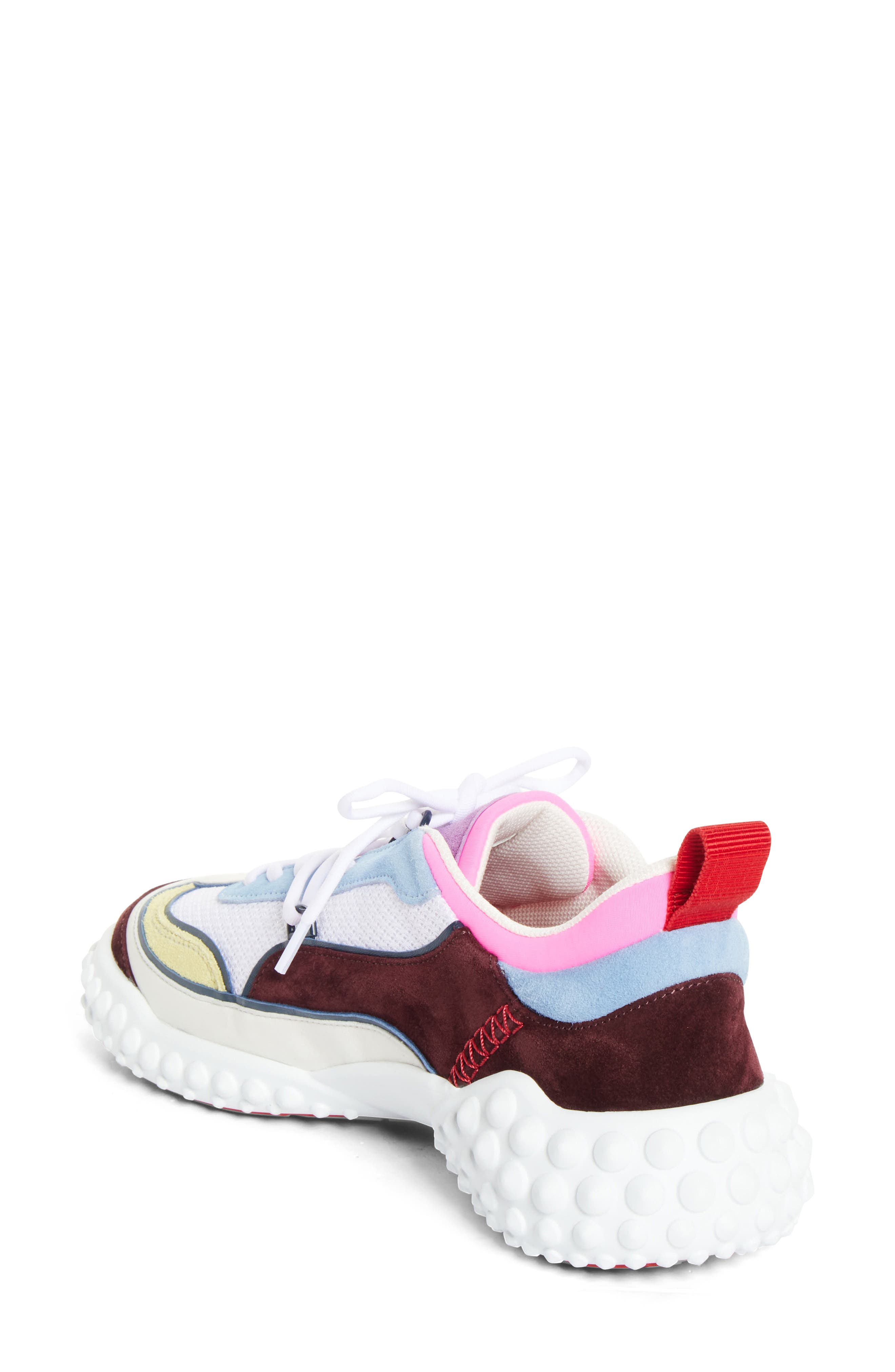Christian Louboutin Mara Runner Sneaker, Alternate, color, Version Ceruleo/ Amara