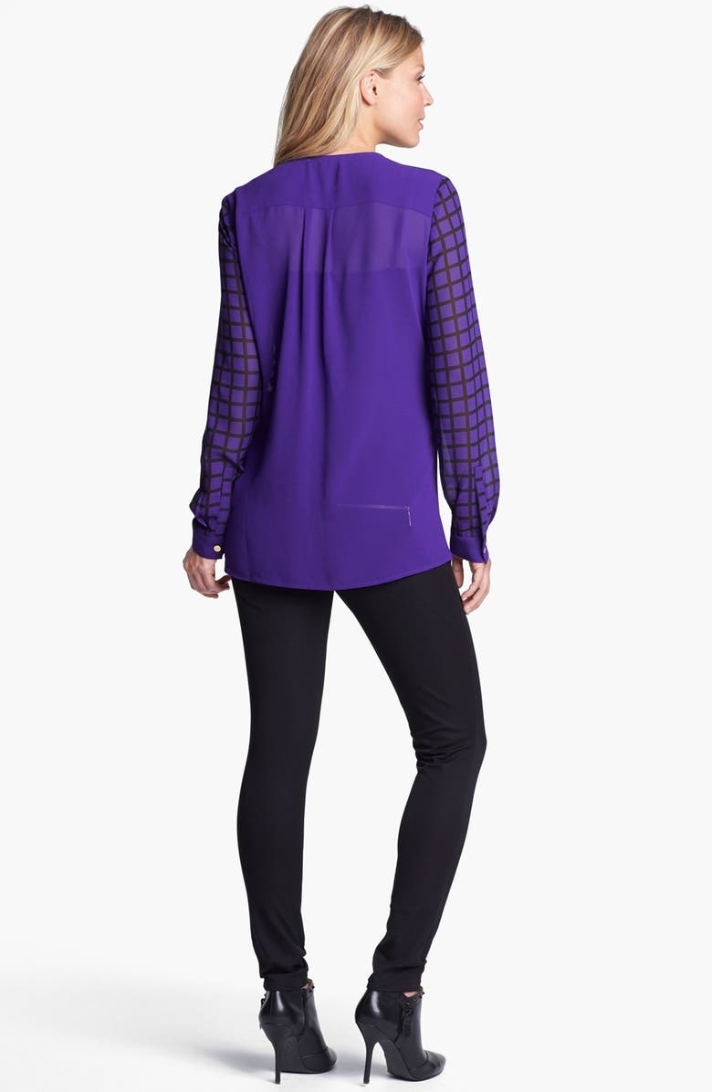 MICHAEL Michael Kors 'Rocker' Stretch Twill Skinny Pants, Alternate, color, 