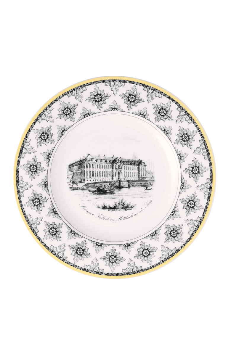 Villeroy & Boch Audun Maison Dinner Plate, Main, color, White