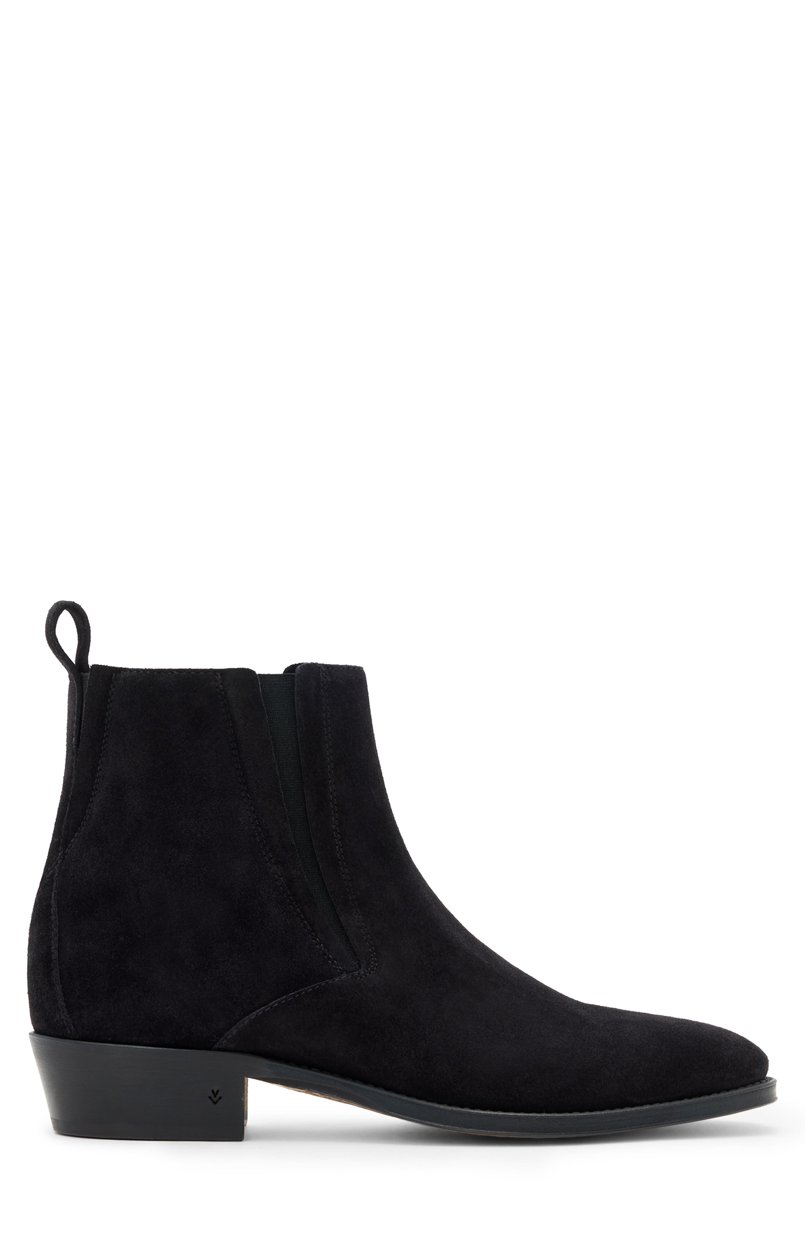 John Varvatos Ludlow Chelsea Boot, Alternate, color, Black