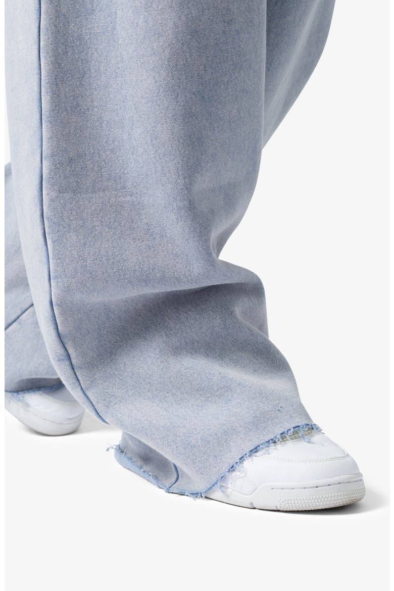 Washed Ultra Baggy Sweatpants, Alternate, color, WASHED LIGHT BLUE