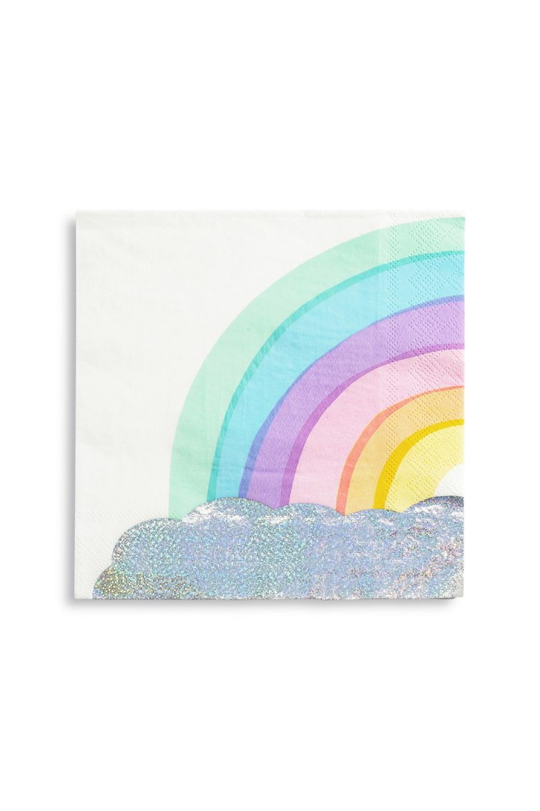 Over the Rainbow St. Patrick's Day Large Napkins, Main, color, Assorted Pre-Pack