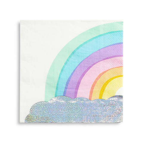 Over the Rainbow St. Patrick's Day Large Napkins
