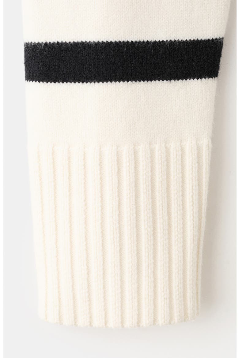 Castello Stripe Sweater, Alternate, color, ECRU