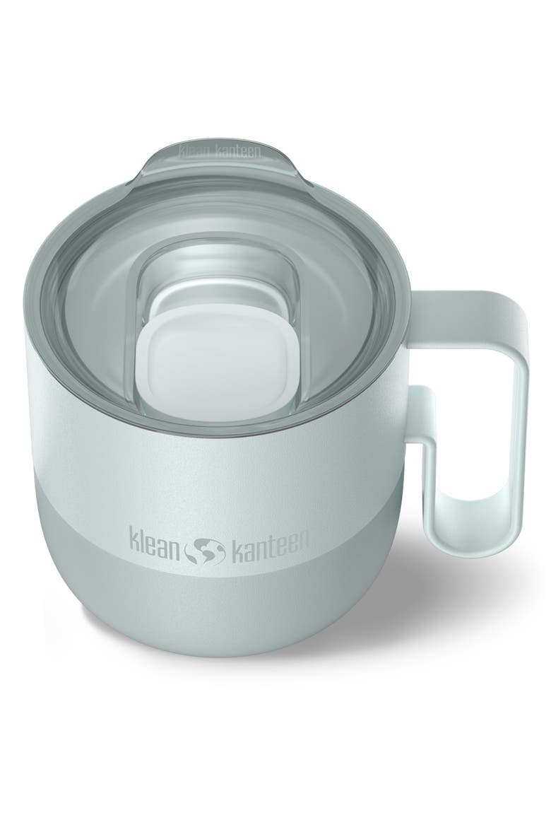 12oz Rise Mug with Slide Lid, Alternate, color, Barely Blue