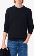 Lacoste Merino Wool Crewneck Sweater