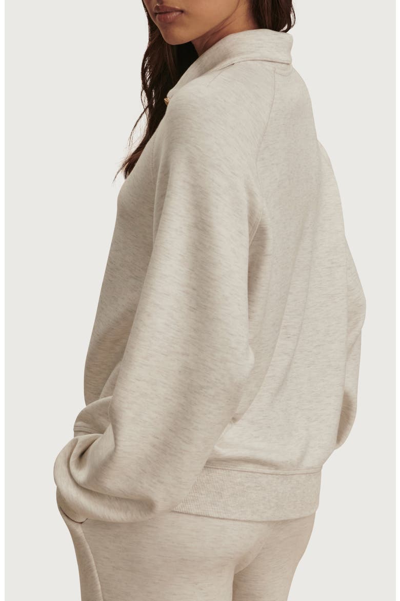 Selene Half Zip Sweatshirt, Alternate, color, IVORY MARL