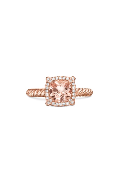 Petite Chatelaine® Pavé Bezel Ring