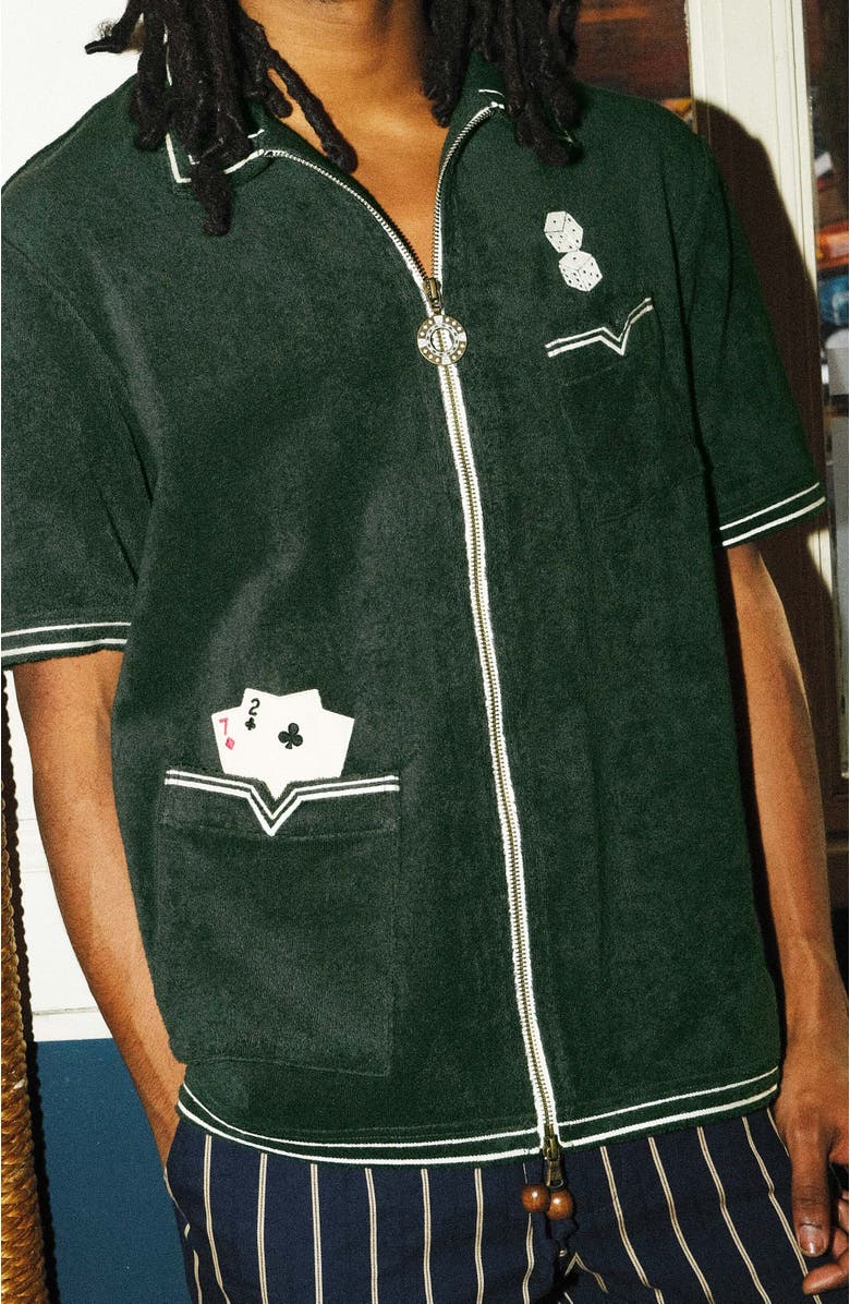 Tombolo 'Vicey Dicey' Cabana, Alternate, color, Green