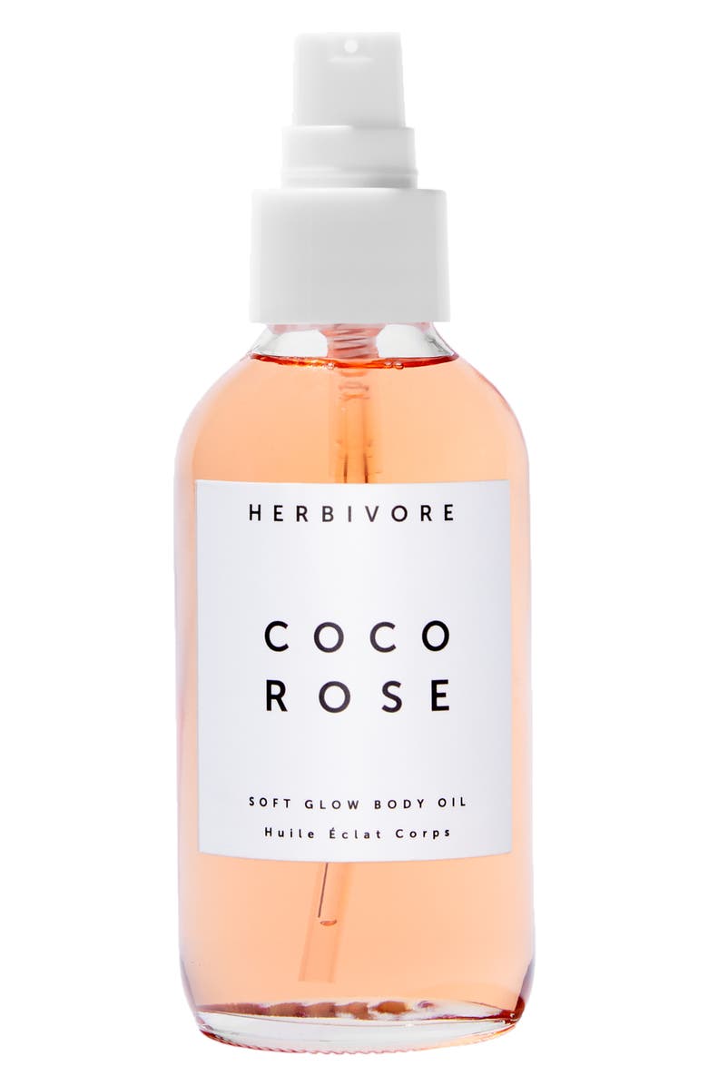 Herbivore Botanicals Coco Rose Soft Glow Body Oil, Alternate, color,