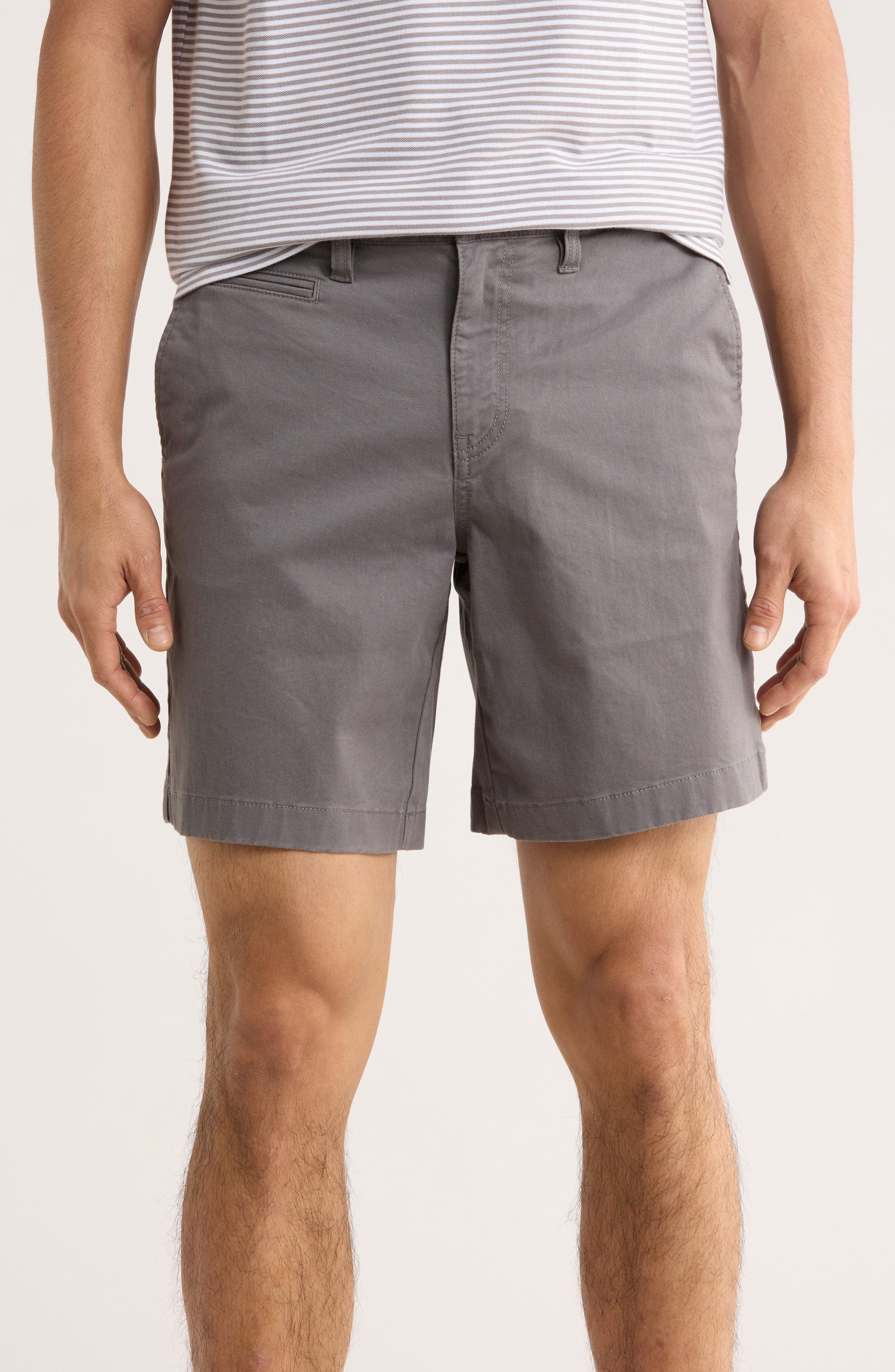 14th & Union Wallin Stretch Twill Chino Shorts