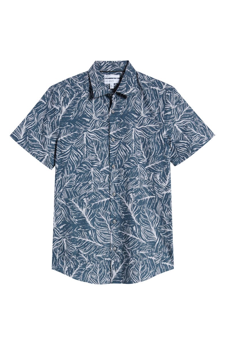 Calibrate Short Sleeve Button-Up Shirt, Alternate, color, 