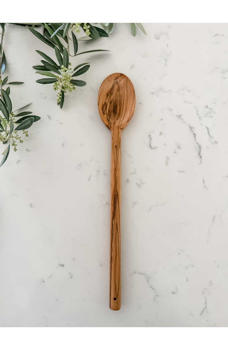 CILIO Toscana Olivewood 3 Piece Cooking Utensil Set, Alternate, color, Brown