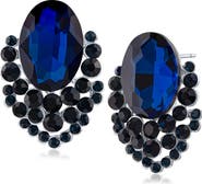 JARDIN Crystal Stud Earrings