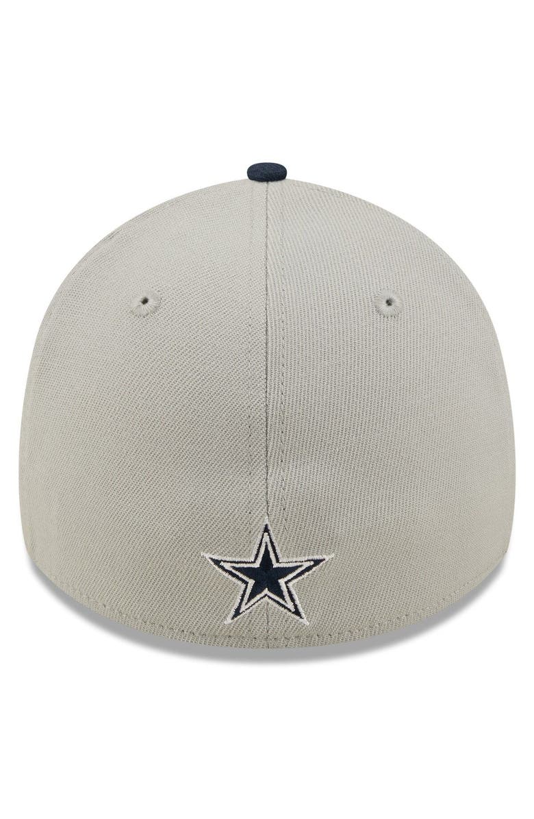 New Era Men's New Era Gray/Navy Dallas Cowboys 2022 Sideline 39THIRTY Flex Hat, Alternate, color, 