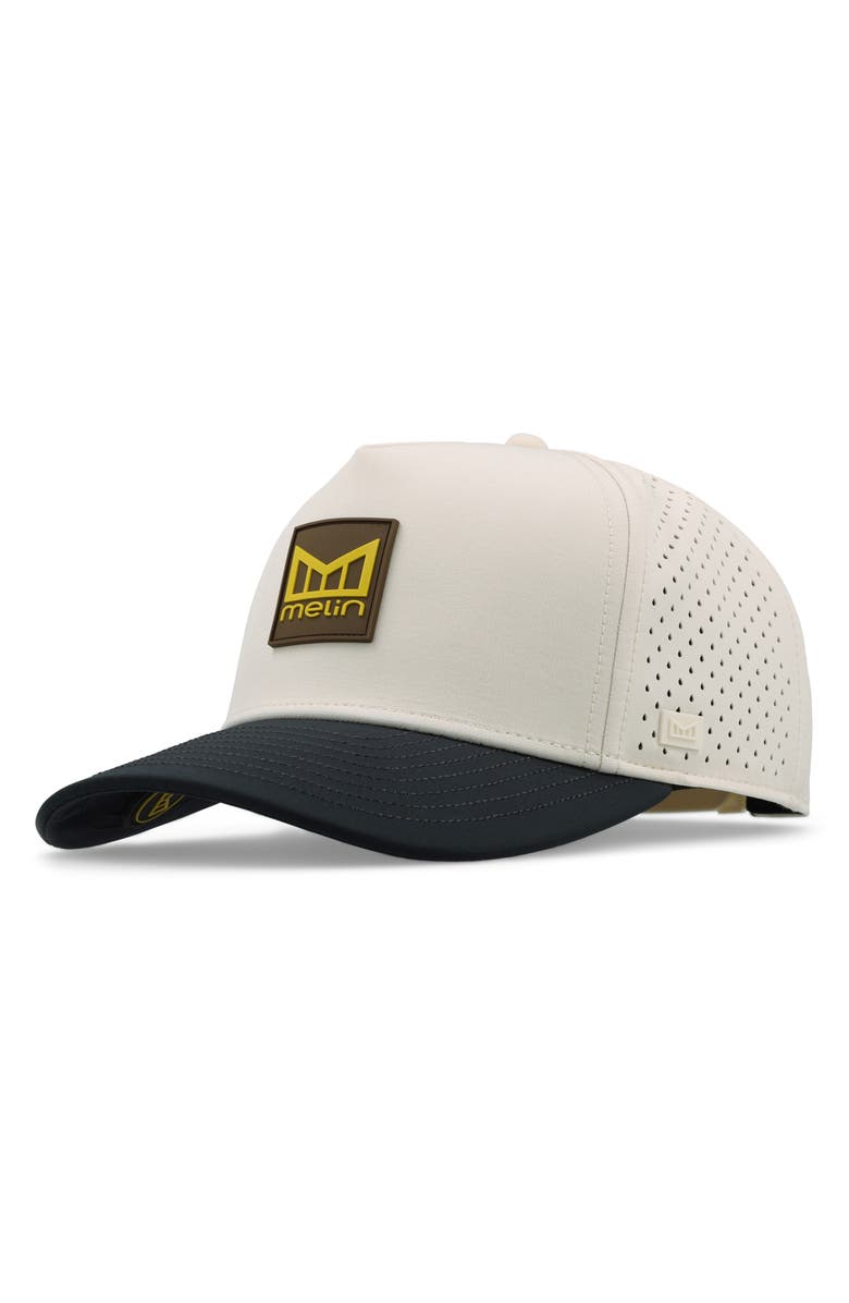 Melin Odysea Hydro Performance Snapback Hat, Main, color, Yellow Jacket