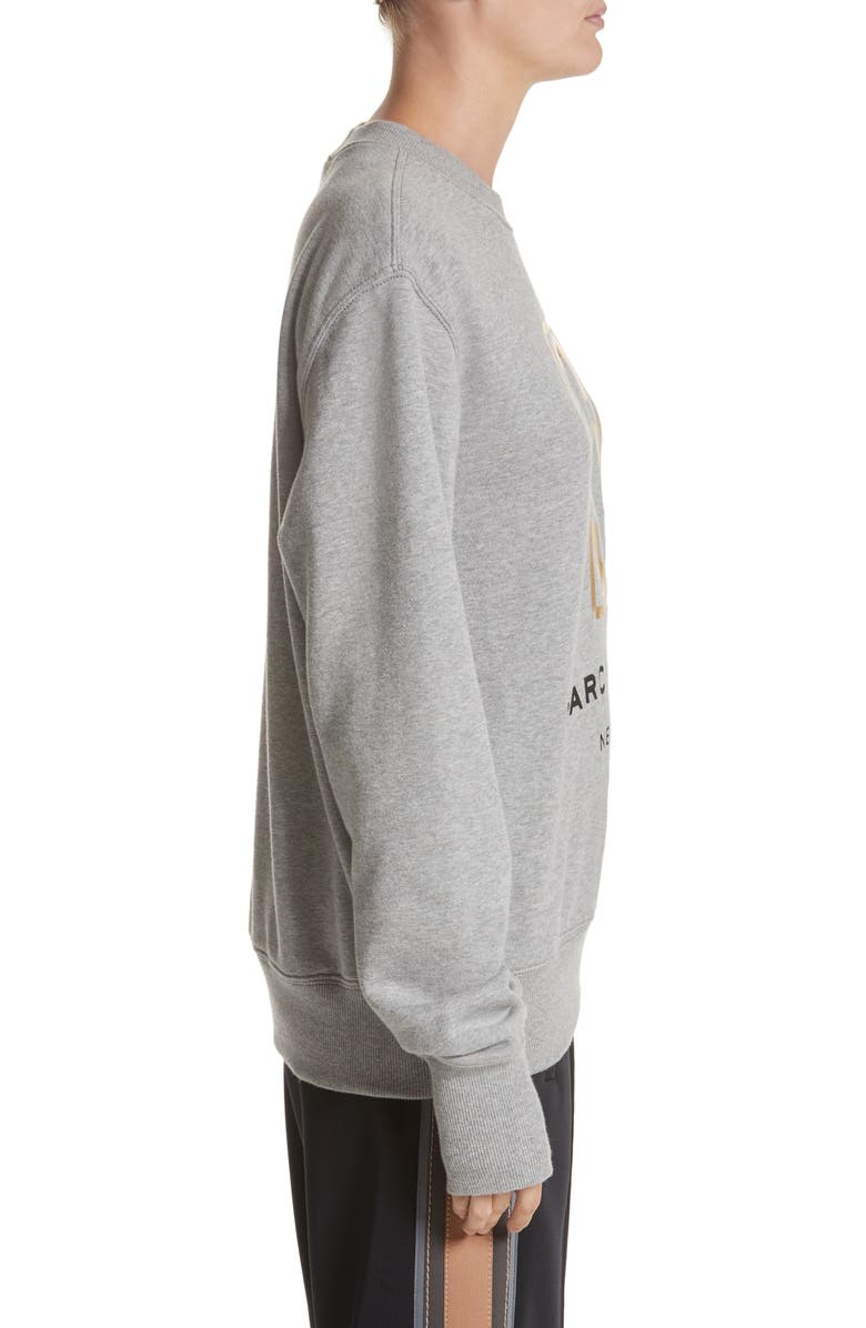 Marc Jacobs Logo Sweatshirt, Alternate, color, 