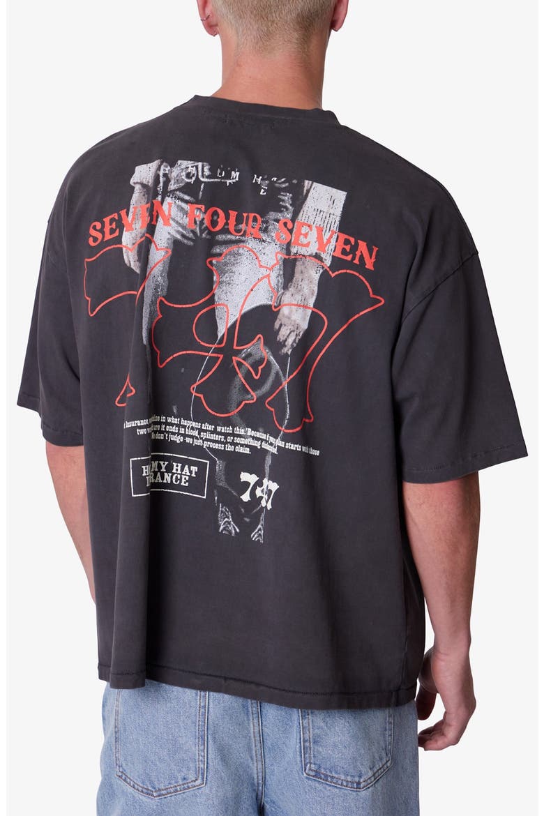747 Graphic T-Shirt, Alternate, color, WASHED BLACK