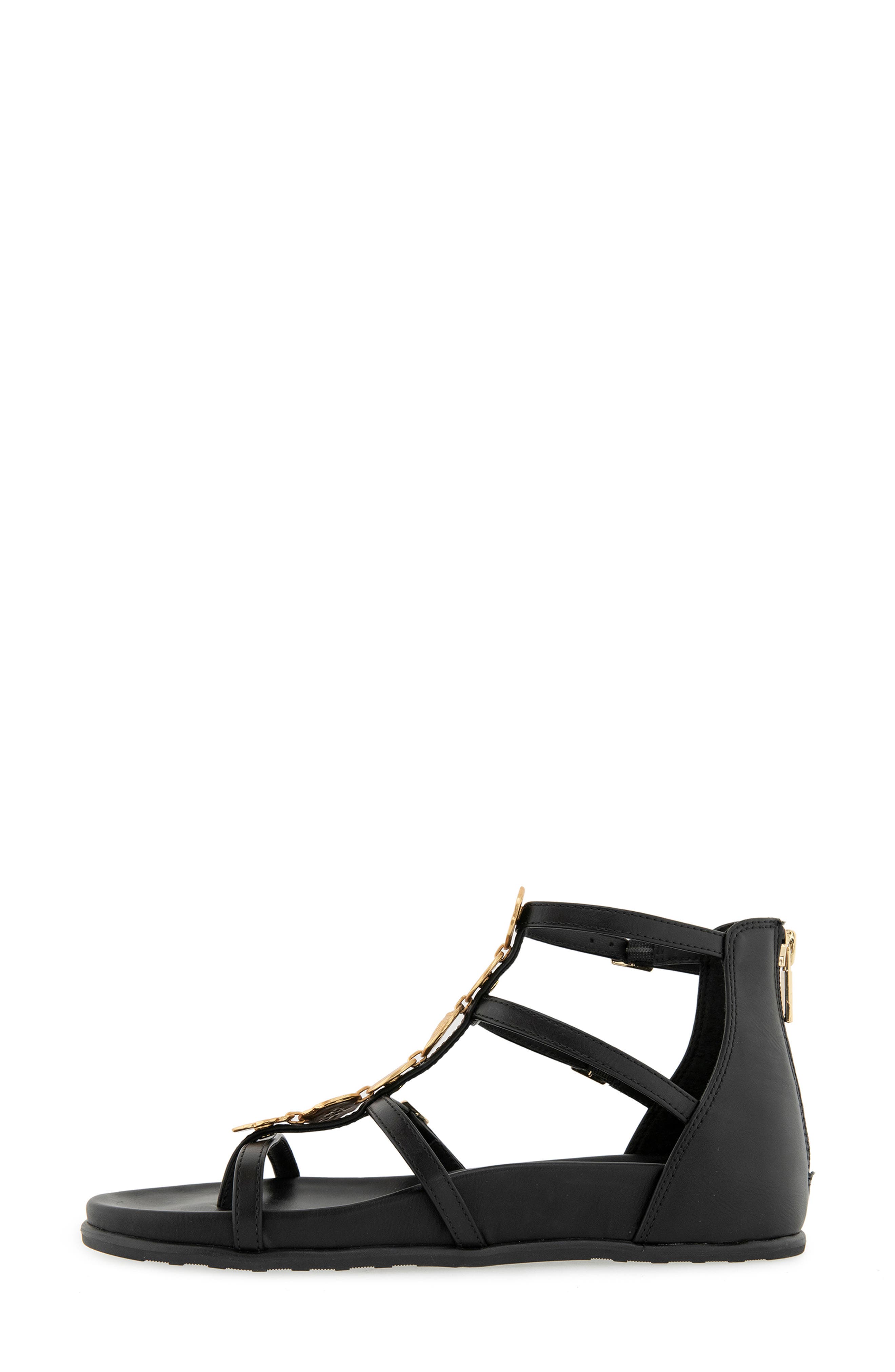Rebecca Minkoff Hadley Cage Sandal, Alternate, color, Black