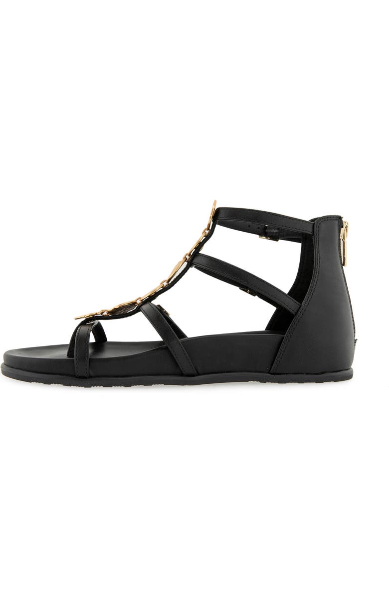 Rebecca Minkoff Hadley Cage Sandal, Alternate, color, Black