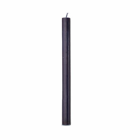 Color Studio Navy Straight Taper Unscented Paraffin Candle