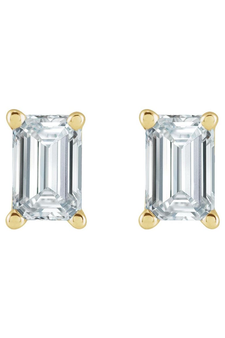 5/8 CT Lab-Grown Diamond Earrings in 14K Gold, Main, color, Gold