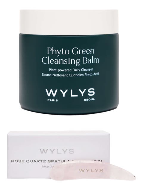 Phyto Green Cleansing Balm & Rose Quartz Spatula