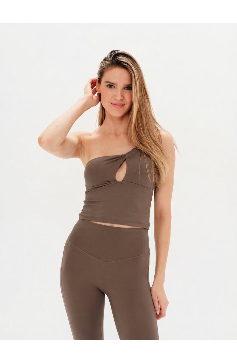 REVYVE ACTIVE High-Waisted Legging, Alternate, color, Walnut