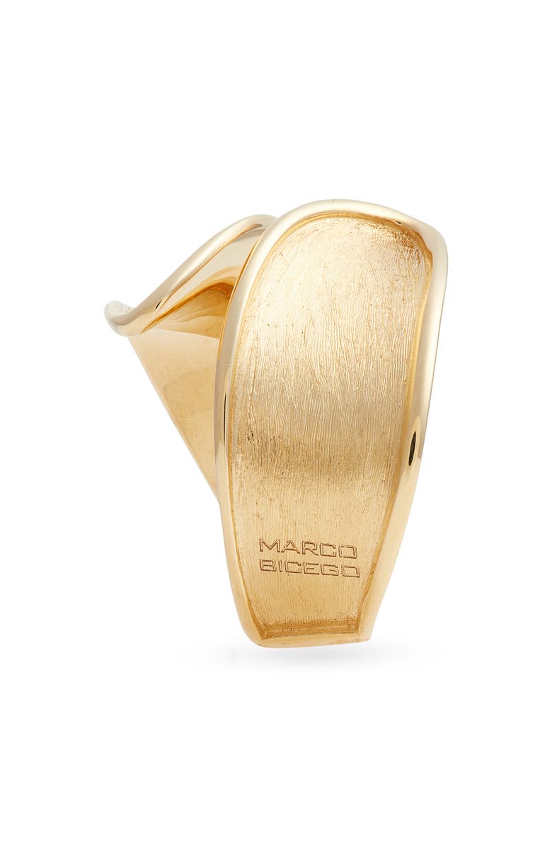 Marco Bicego Lunaria Twist Ring, Alternate, color, Gold