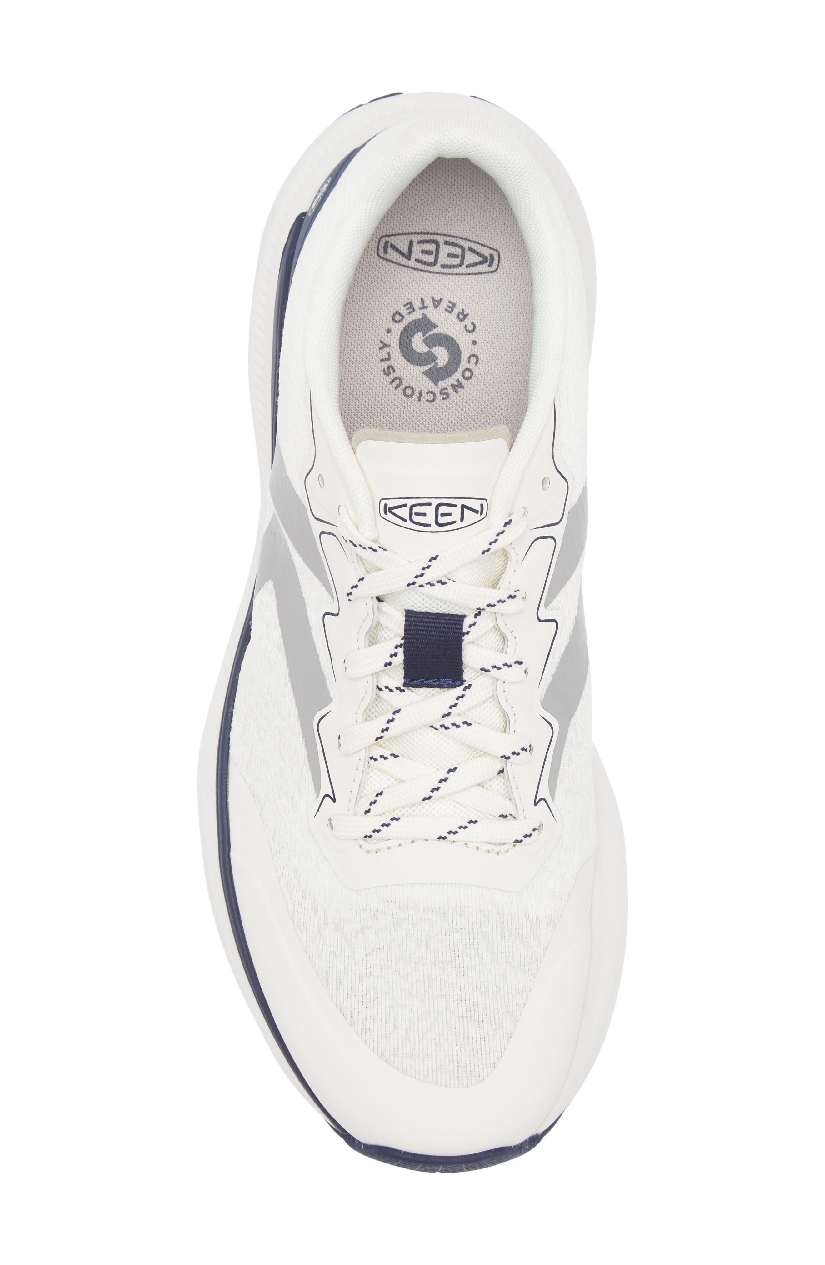 KEEN WK500 Sneaker, Alternate, color, Star White/ Naval Academy