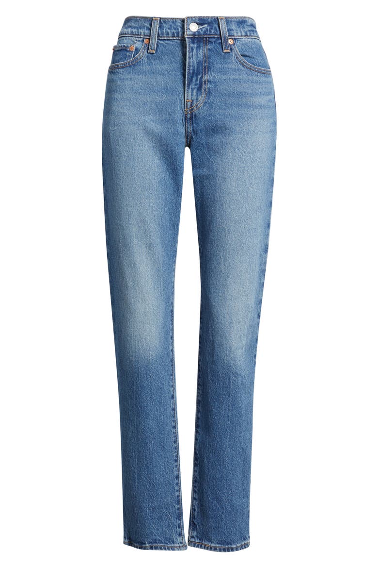 Wedgie High Waist Slim Jeans, Alternate, color, CITY SLIM