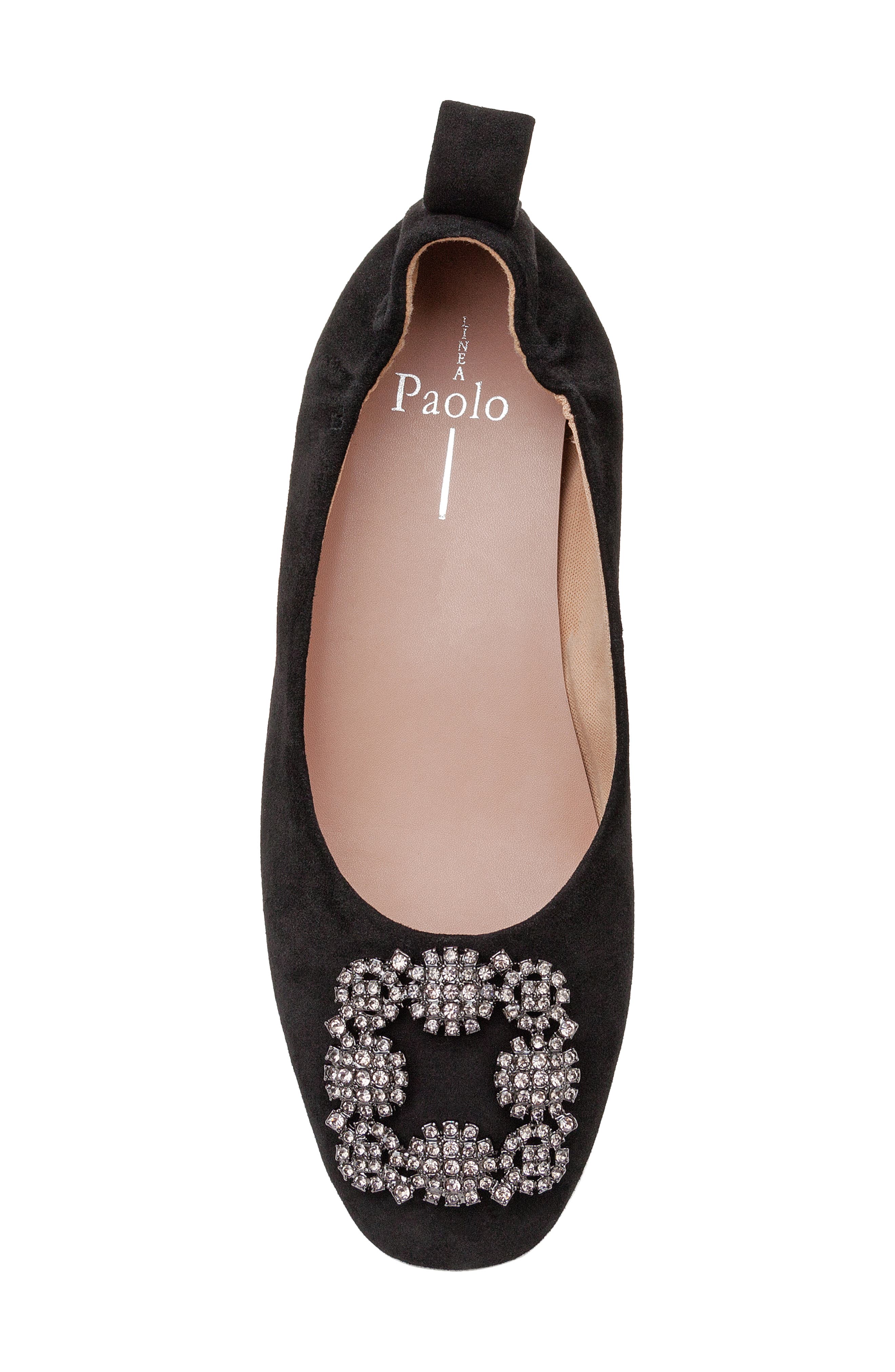 Linea Paolo Minax Embellished Ballet Flat, Alternate, color, 