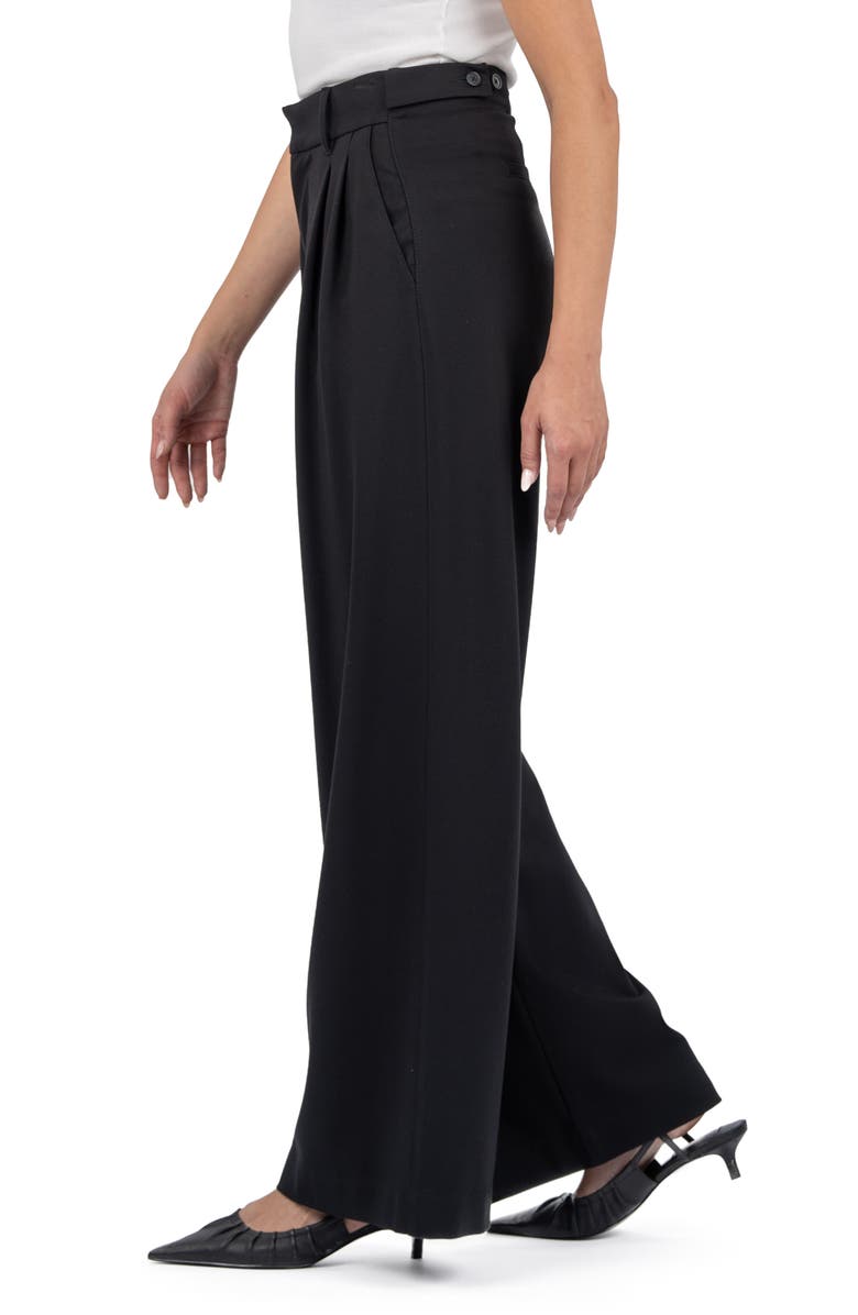 KUT from the Kloth Cheryl Pleated High Waist Wide Leg Pants, Alternate, color, 
