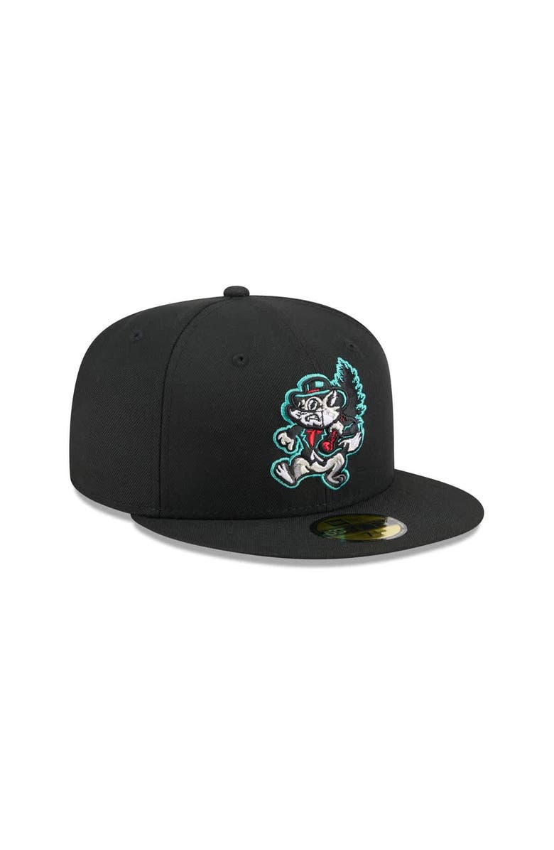New Era Men's New Era Black Jersey Shore BlueClaws Theme Nights 59FIFTY Fitted Hat, Alternate, color, Black